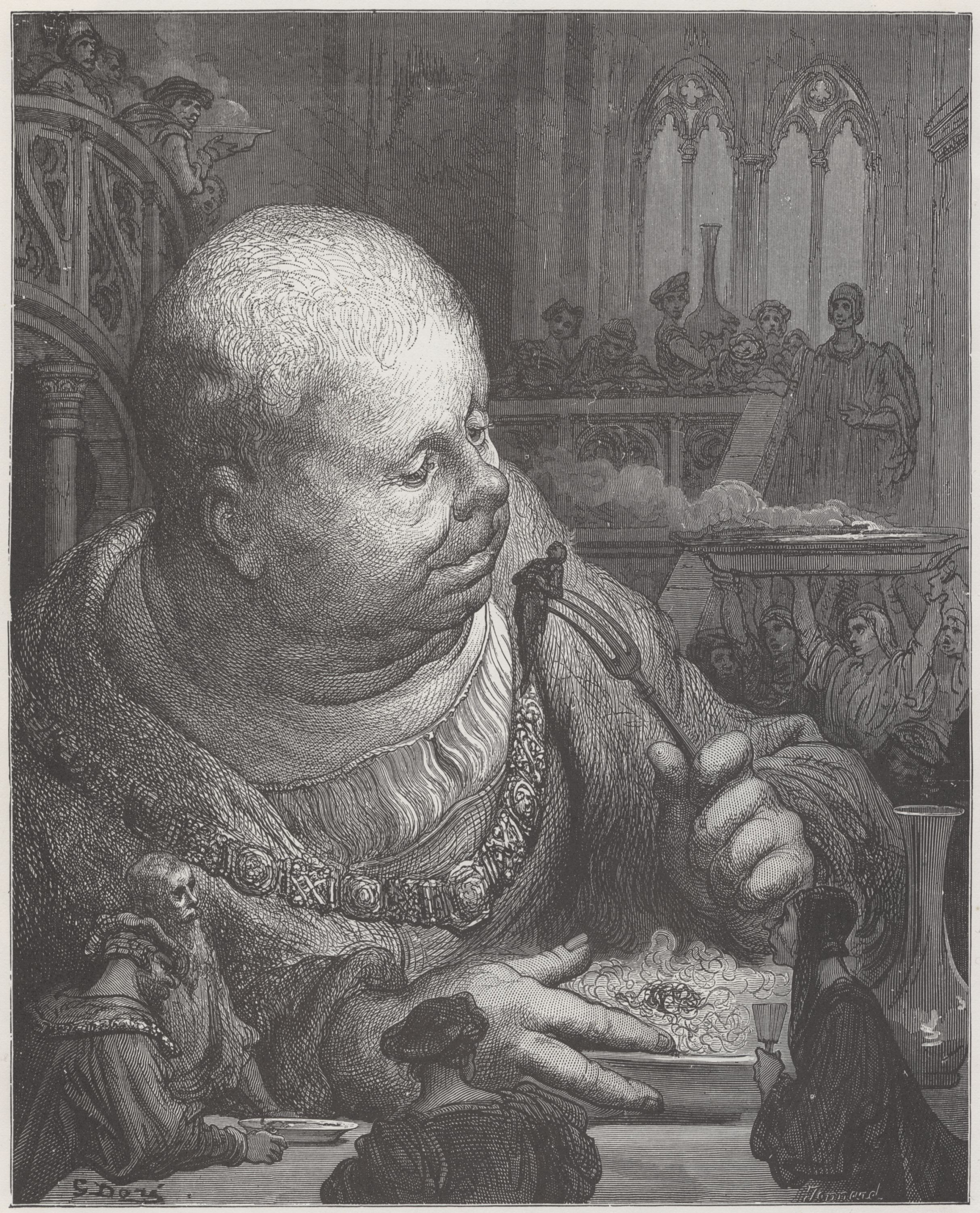 Гаргантюа. Гюстав Доре, 1873