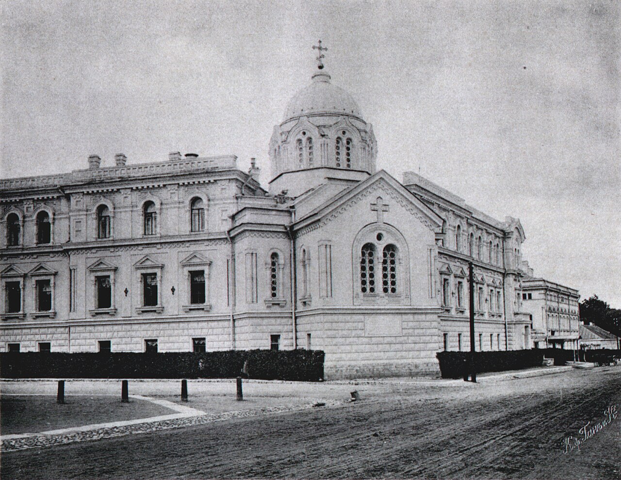 Николаевская Царскосельская гимназия, фото: А. И. Вильборг, 1895 год