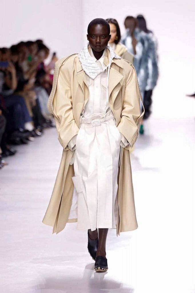 Bottega Veneta SS26 юбка-карго