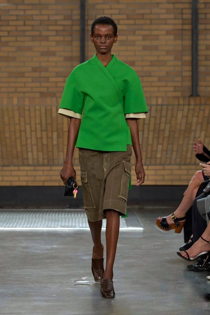 Calvin Klein Collection SS26 юбка-карго
