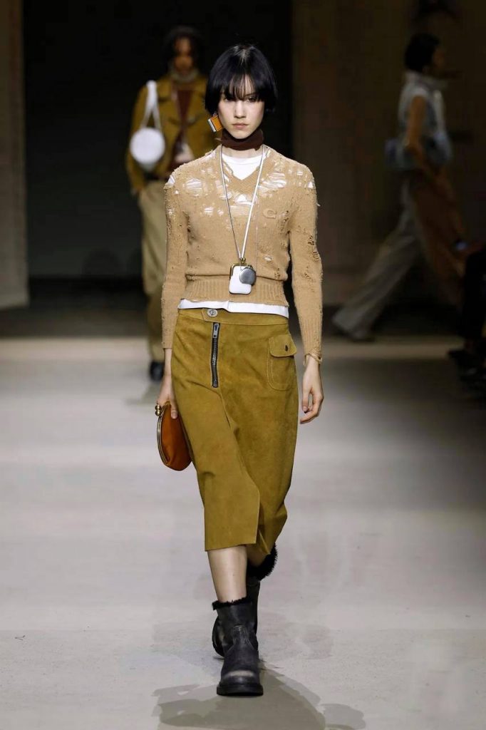 Coach SS26 юбка-карго