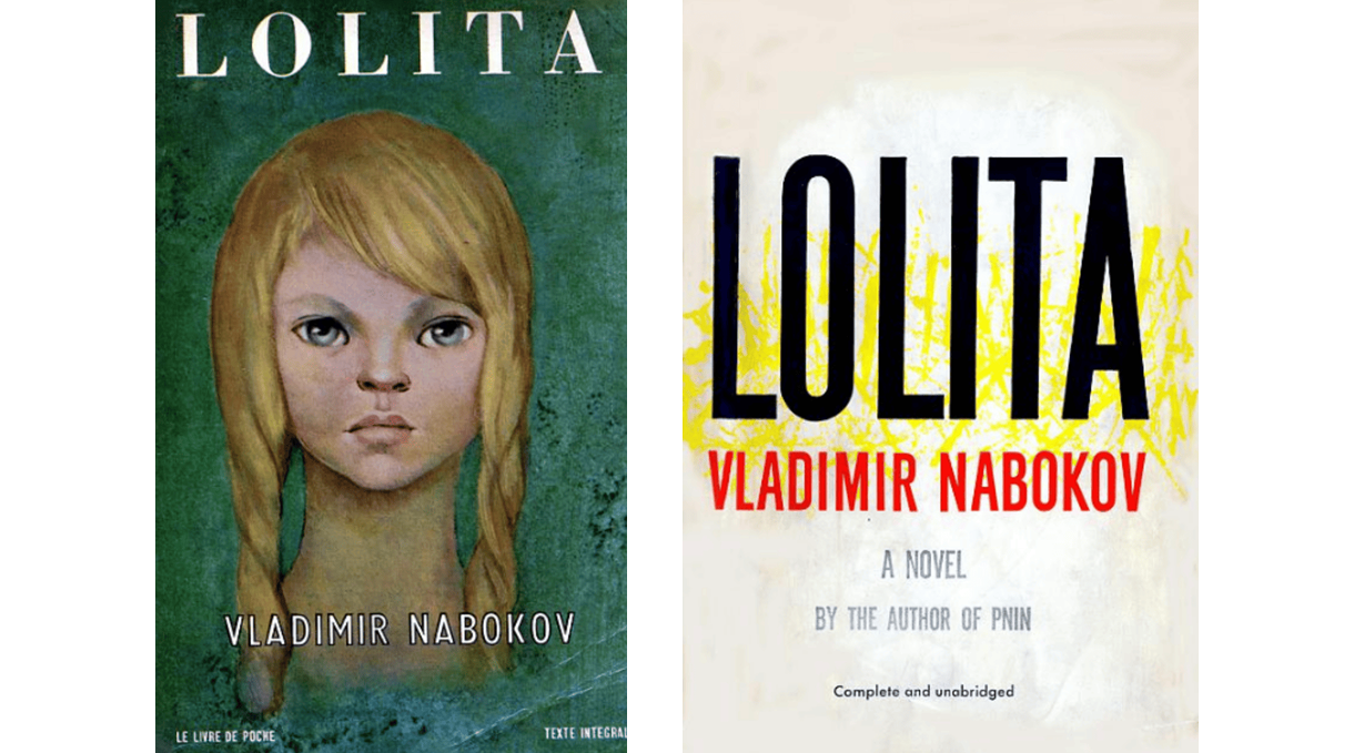 Обложки Gallimard и Putnam