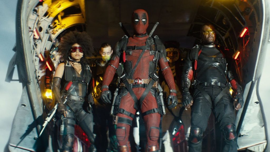 Кадр из фильма «Дэдпул 2» (Deadpool 2, США, Канада, 2018)