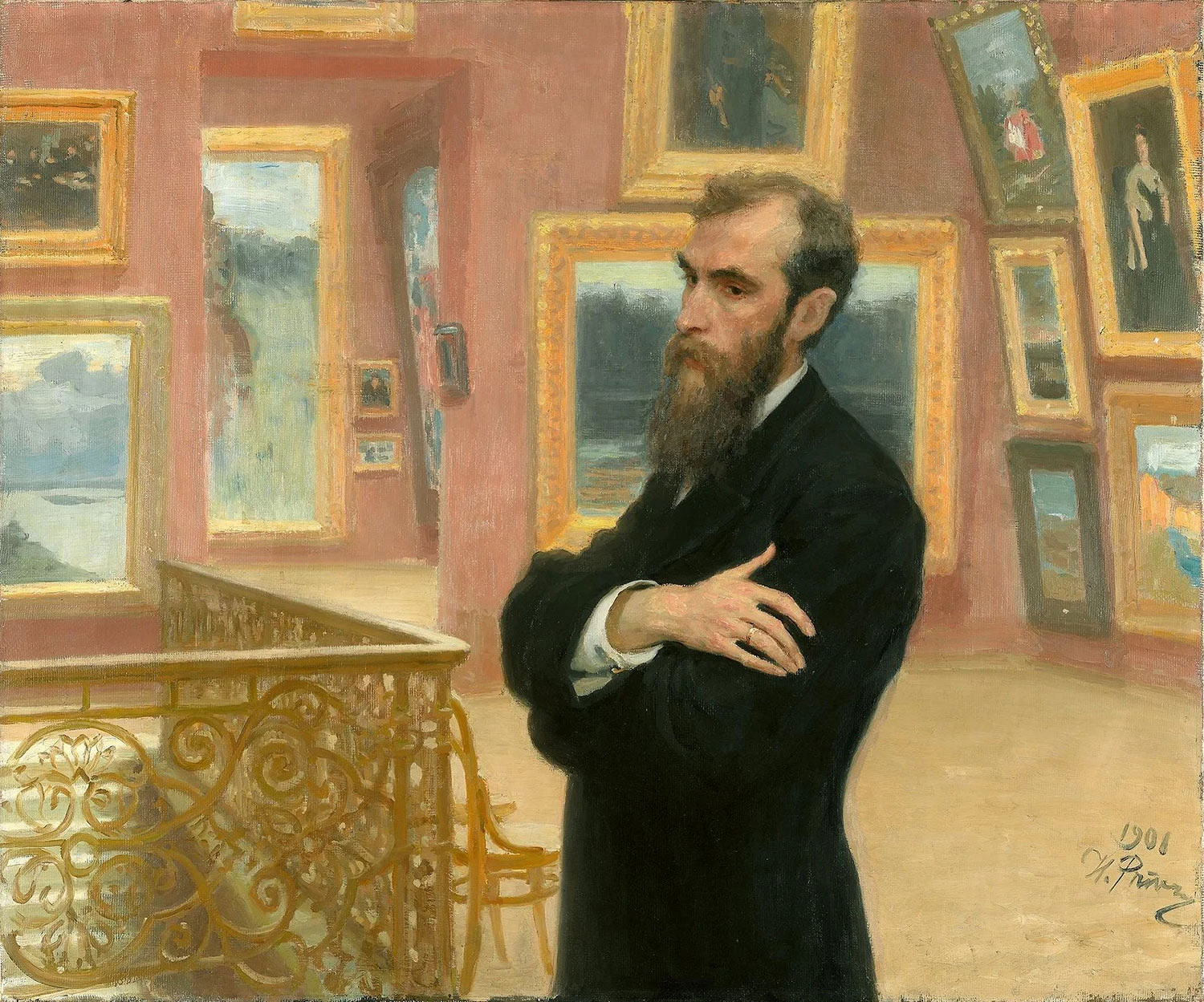 Портрет Павла Третьякова, 1901
