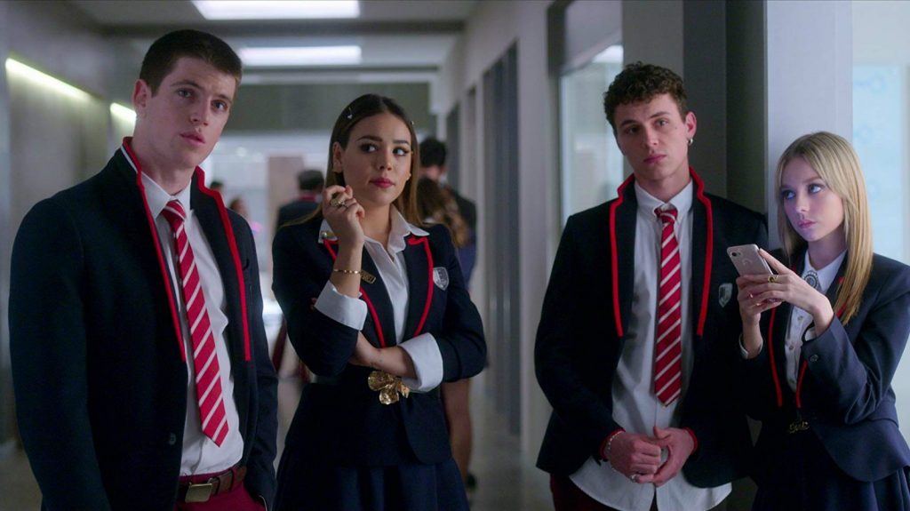Кадр из сериала «Элита» (Élite, Испания, 2018 – 2024)