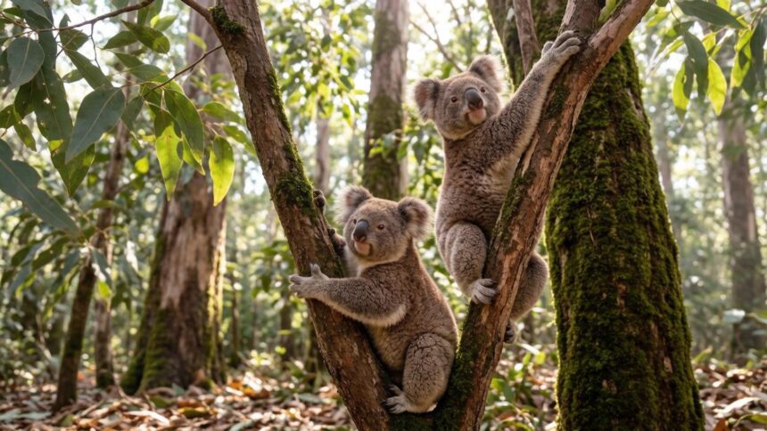 коалы, древние коалы, сумчаты, животные Австралии