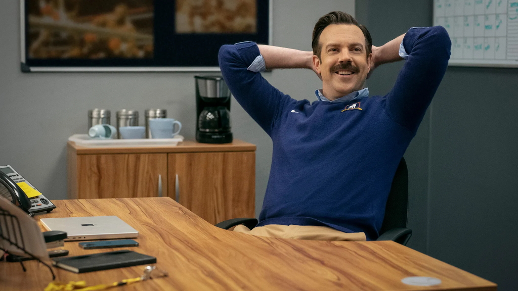 Кадр из сериала «Тед Лассо» (Ted Lasso, США, Великобритания, 2020 – …)