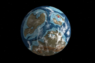 Ancient Earth globe, динозавры, юрский период, необычные сайты, планета Земля, геология, юрский период