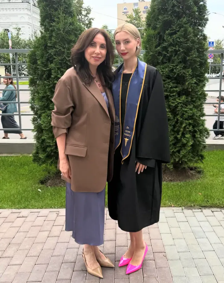 Ирина Малухина с дочерью