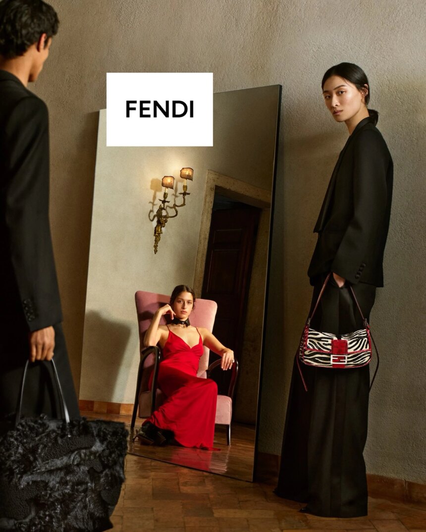 Fendi представил рекламную кампанию дебютной коллекции Марии Грации Кьюри (фото 1)