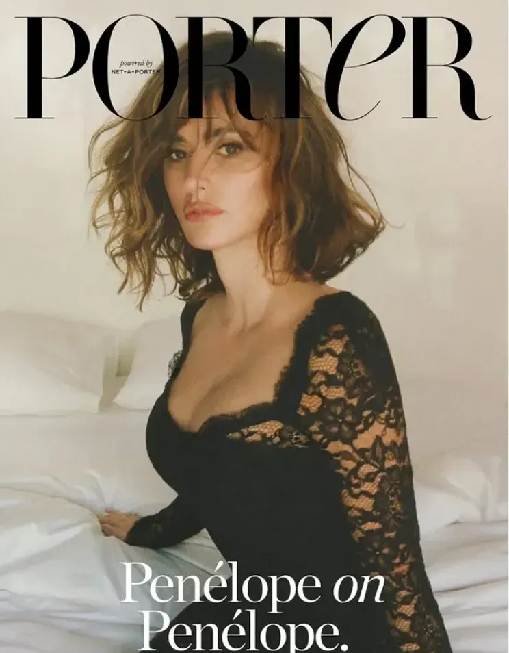 Обложка Portermagazine c Пенелопой Круз