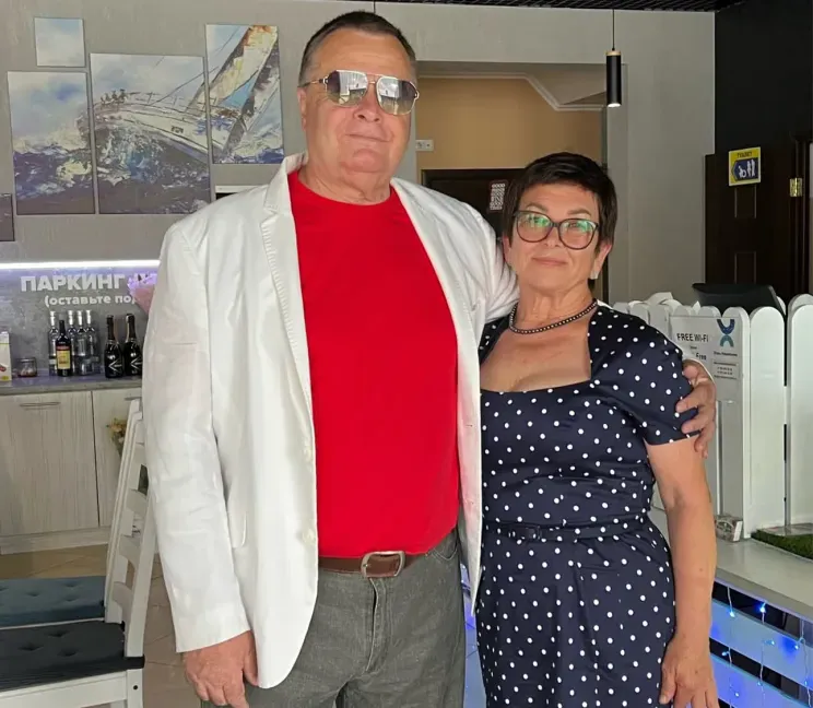 Владимир и Ольга Фриске