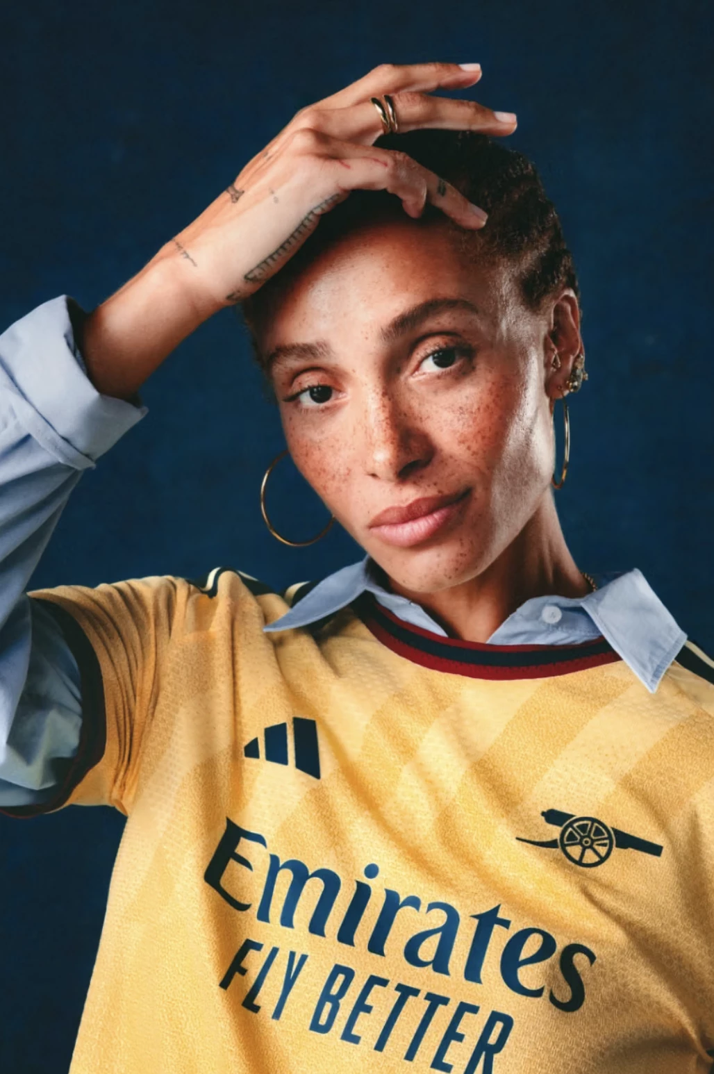Адвоа Абоа снялась в рекламной кампании для футбольного клуба Arsenal (фото 1)