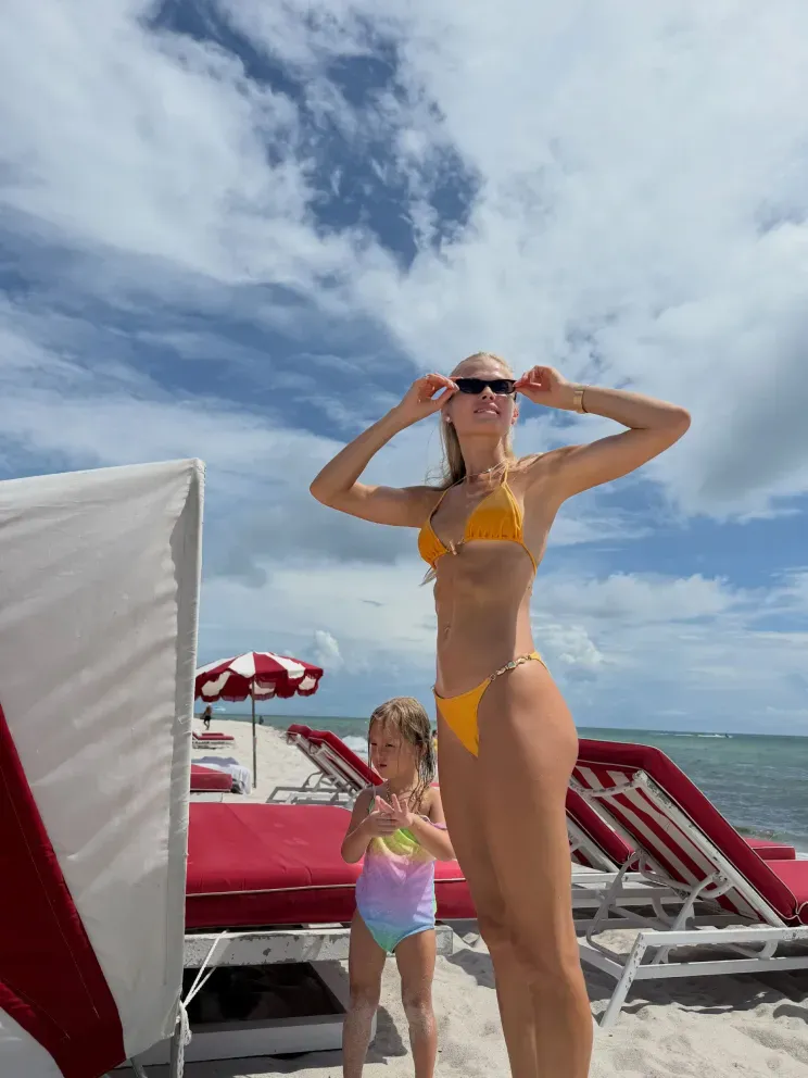 Вита Сидоркина с дочерью